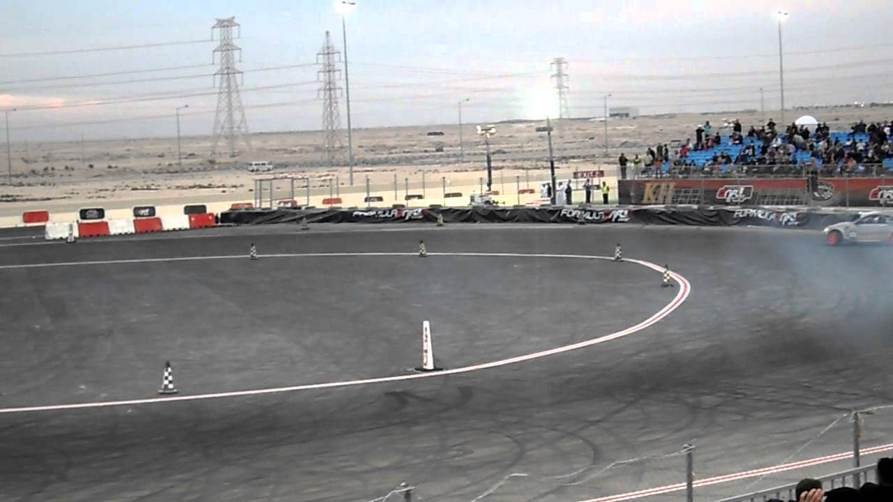 Drift racing in Doha, Qatar