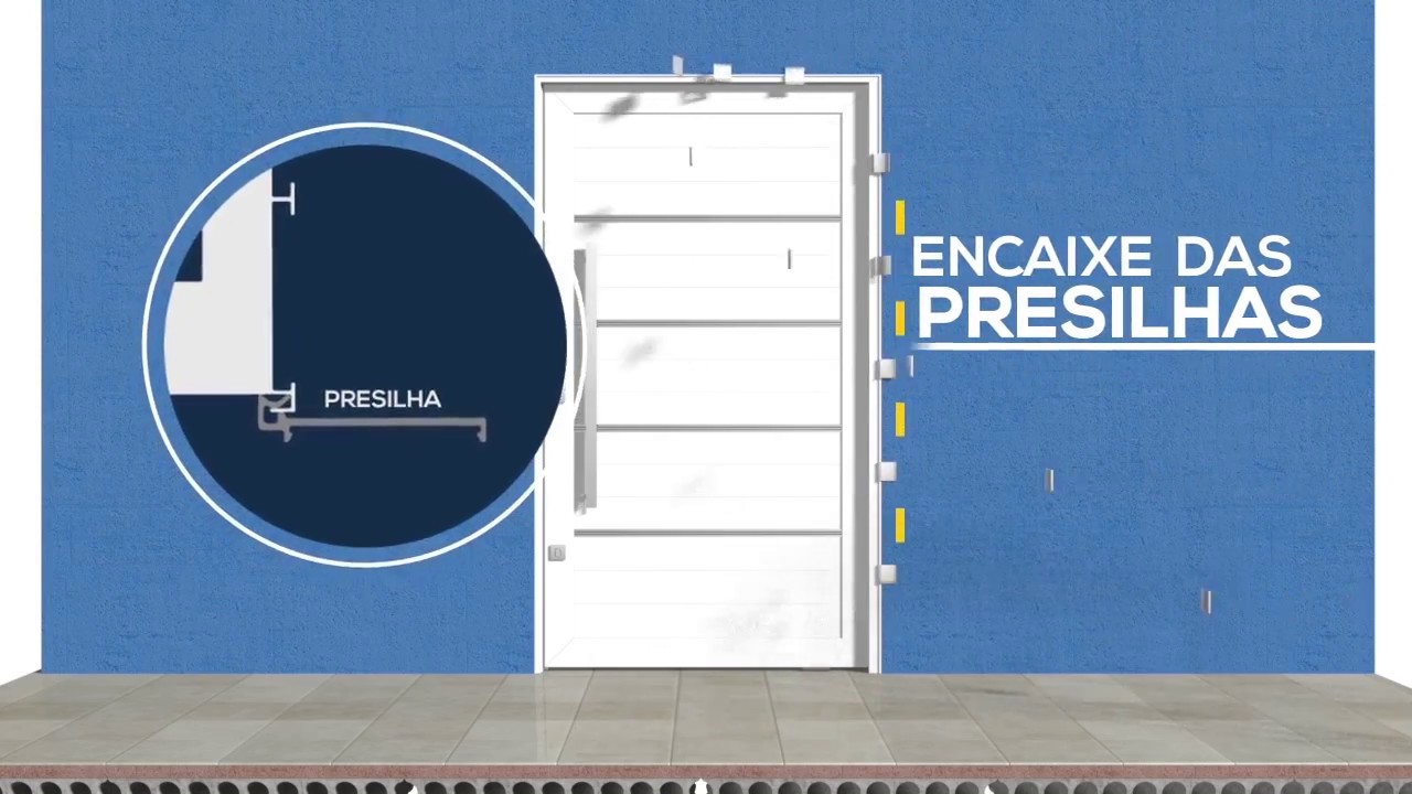 Instalação Porta Pivotante - Lucasa Eccellente