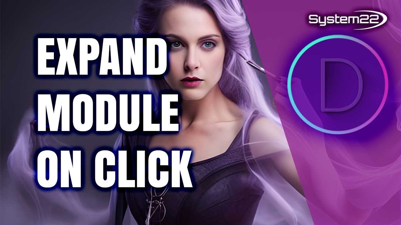 Divi Theme Expanding Module On Button Click