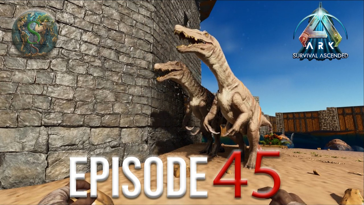#45 Breeding the Cave Basilo | Ark: The Island Ascended | 2026 PC Gameplay
