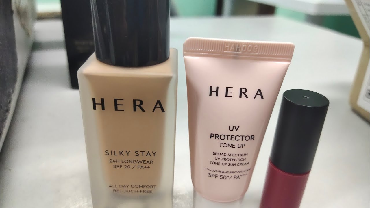 HERA Silky Stay Foundation 27N1 헤라 실키 스테이 파운데이션 Unboxing