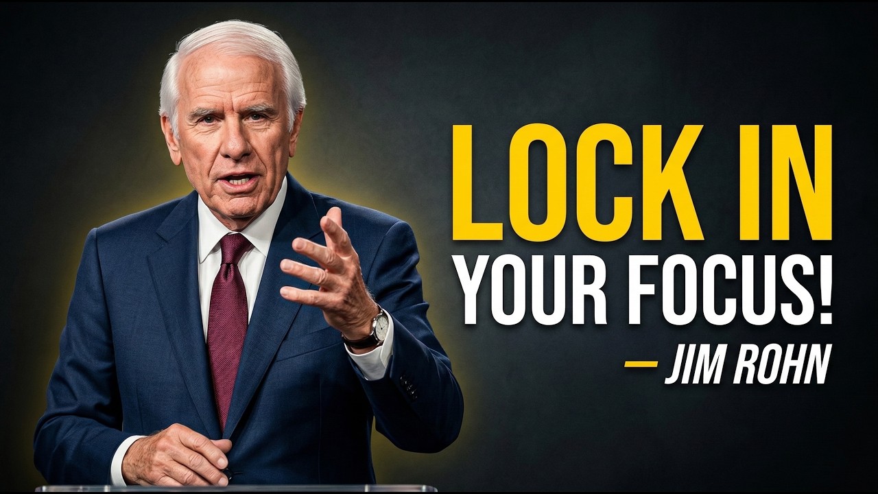FOCUS SO HARD THAT DISCIPLINE BECOMES AUTOMATIC | Powerful Jim Rohn Motivation