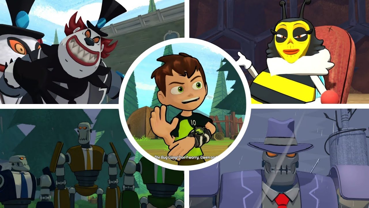 Ben 10 - All Boss Fights + ENDING [4K 60FPS PS5] No Commentary