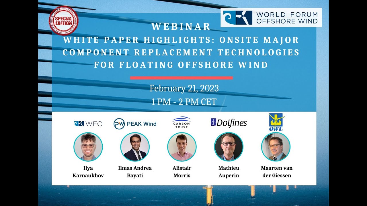 White Paper Highlights: Operation and Maintenance Floating Offshore Wind