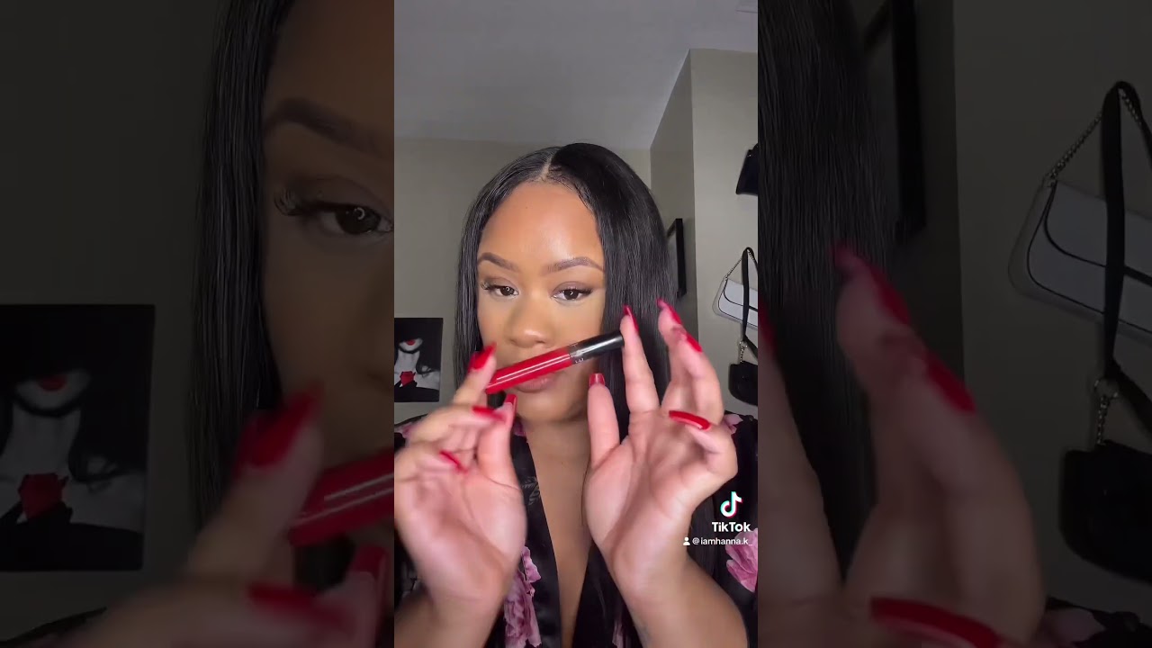 Trying out the Sephora collection Lip stain in the shade &ldquo; Always Red&rdquo; . @Sephora  #lipstick