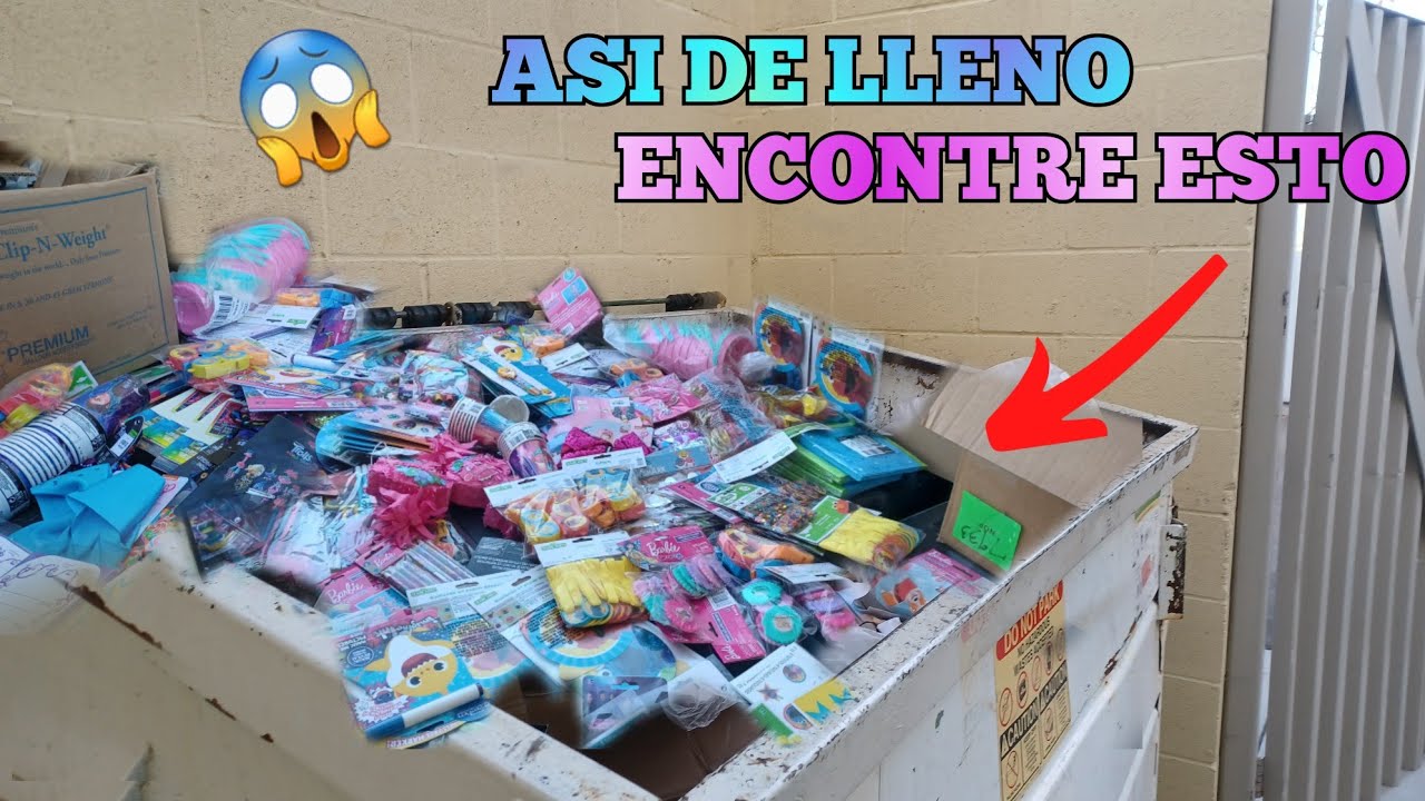 😱 ENCUENTRO TANTAS COSAS QUE NO CABIAN EN EL CARRO #loquetiranenUSA #dumpsterdiving