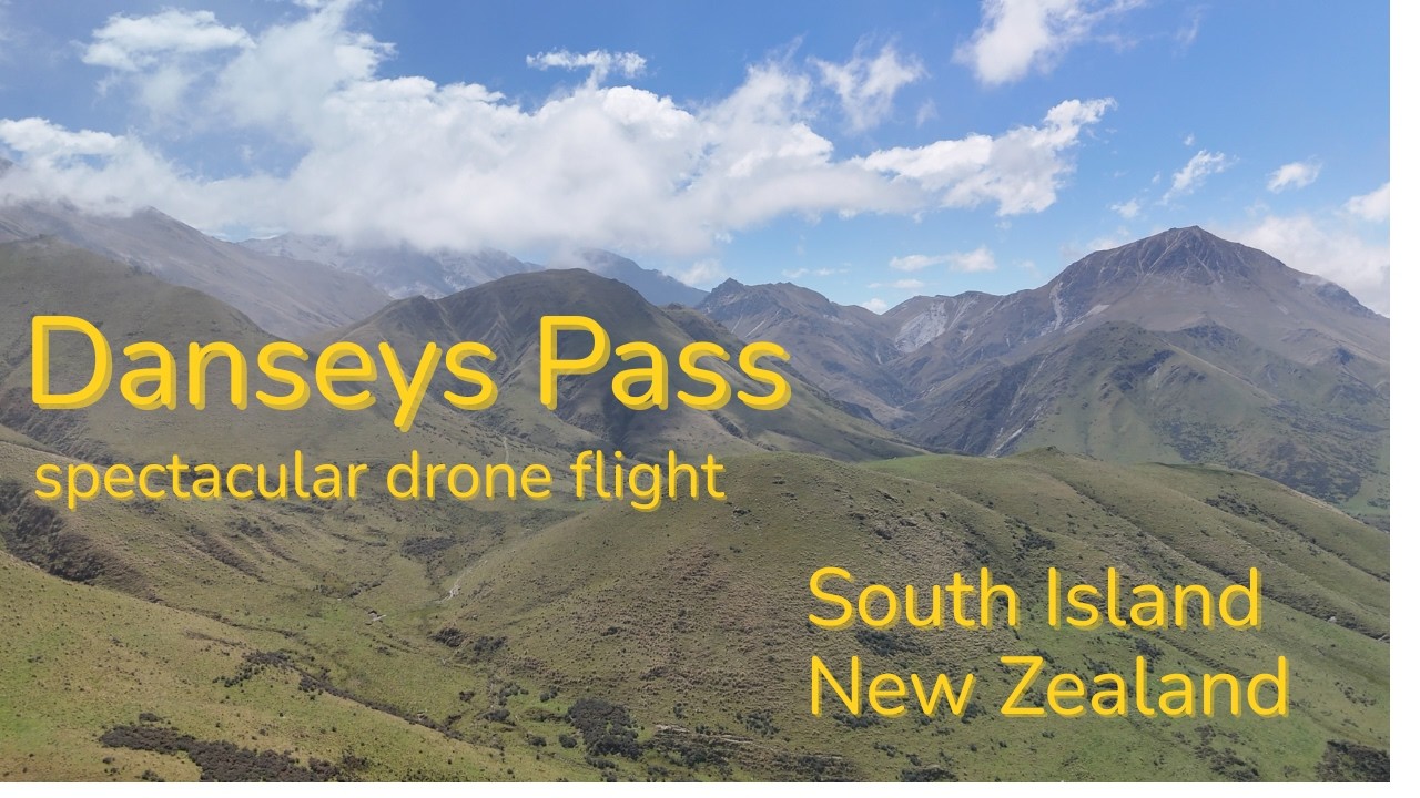 Danseys Pass, A Kiwi Icon by Drone.