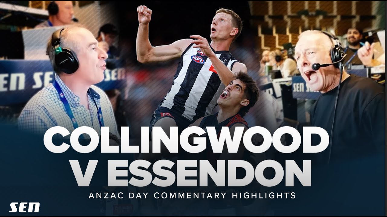 Основные моменты комментария к Дню АНЗАК в Коллингвуде/Эссендоне — SEN