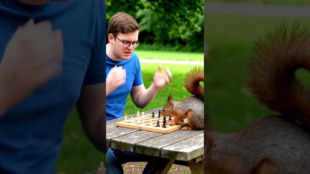 Make me lose badly in chess against a squirrel 