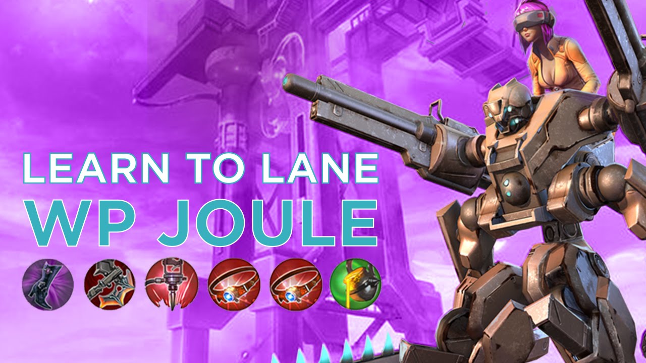 Vainglory - Learn To Lane: WP Joule Gameplay (Update 1.21)