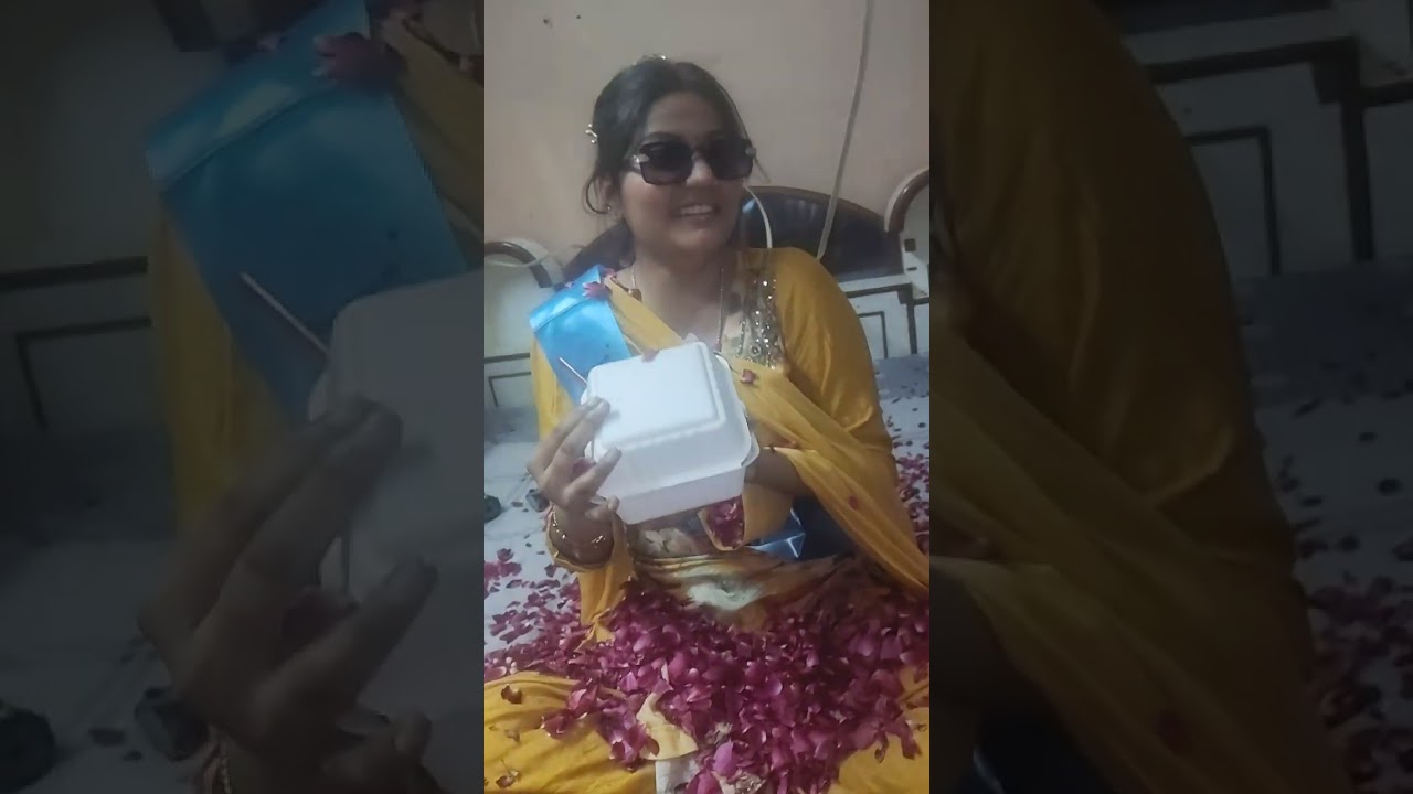 Bhai k dwara birthday pr fulo ki baarish 