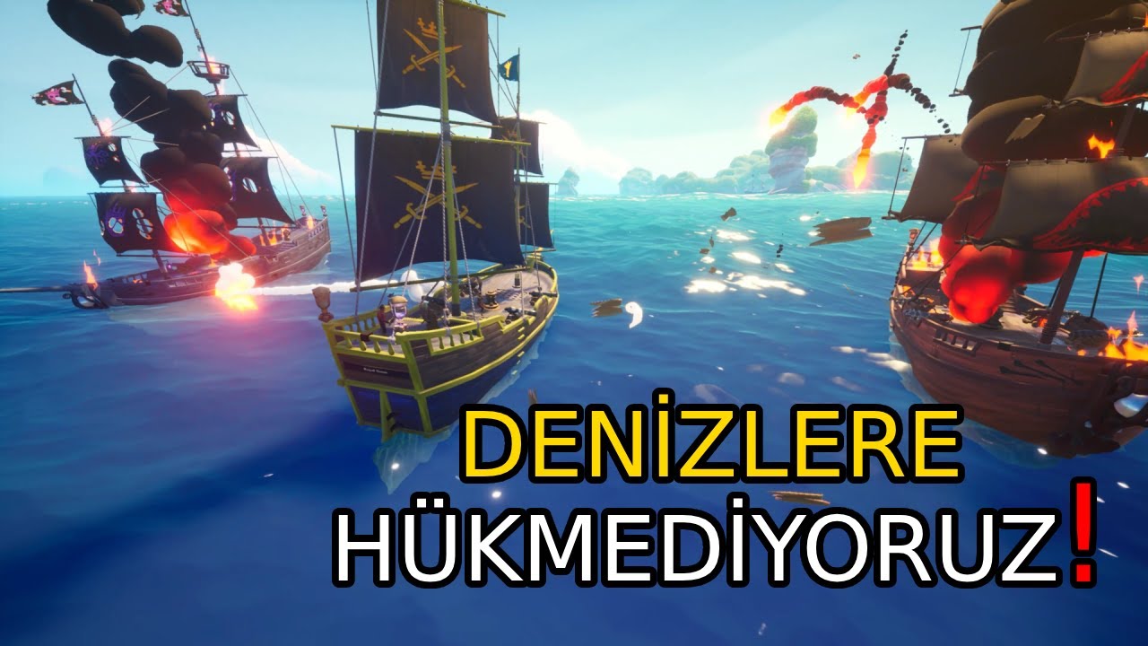 Tüm Gemileri Tek Tek Batırdık! | Blazing Sails Türkçe