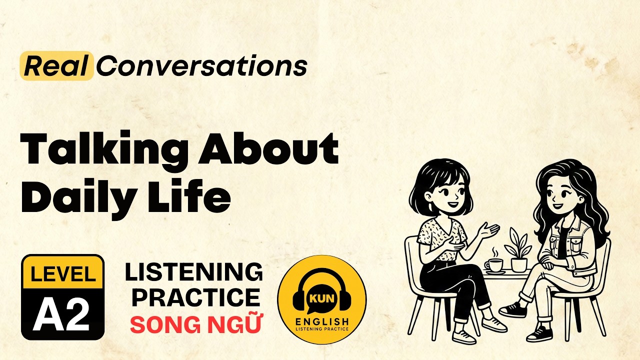 A2 English Listening Practice | Daily Conversations for Beginners (Ep. 04)