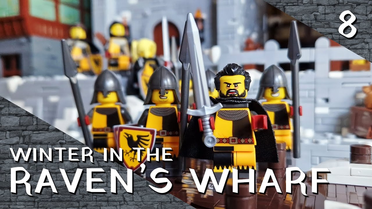 Winter in the Raven's Wharf | Lego Castle MOC | EPISODE 8