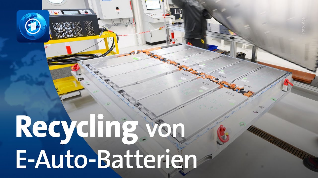 Rohstoffe f&uuml;r E-Autos: Recyclinganlagen f&uuml;r Autobatterien