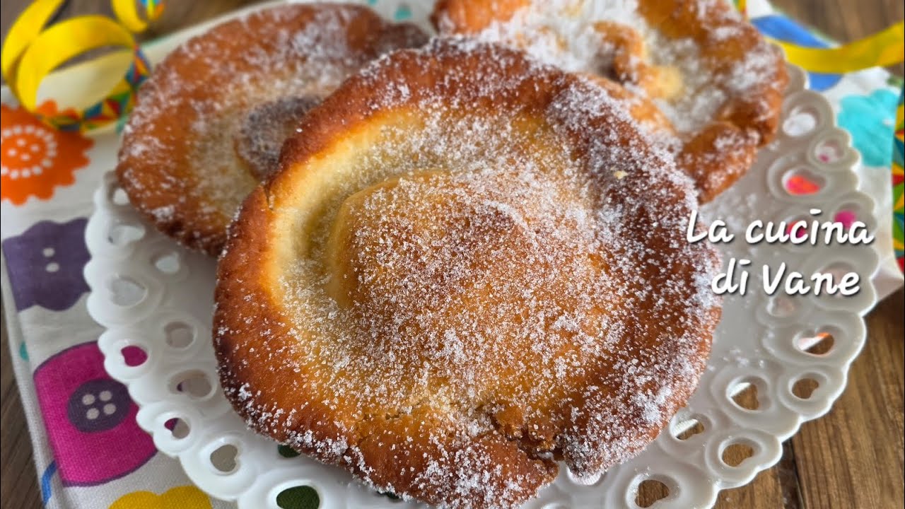 FRITTELLE DEL LUNAPARK velocissime SENZA LIEVITO DI BIRRA E SENZA UOVA