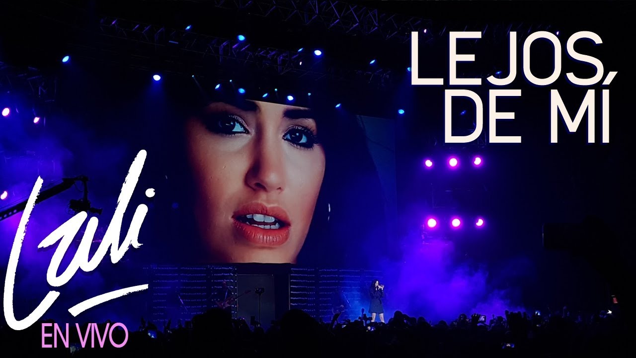 LEJOS DE MÍ - LALI EN VIVO LUNA PARK [HD]