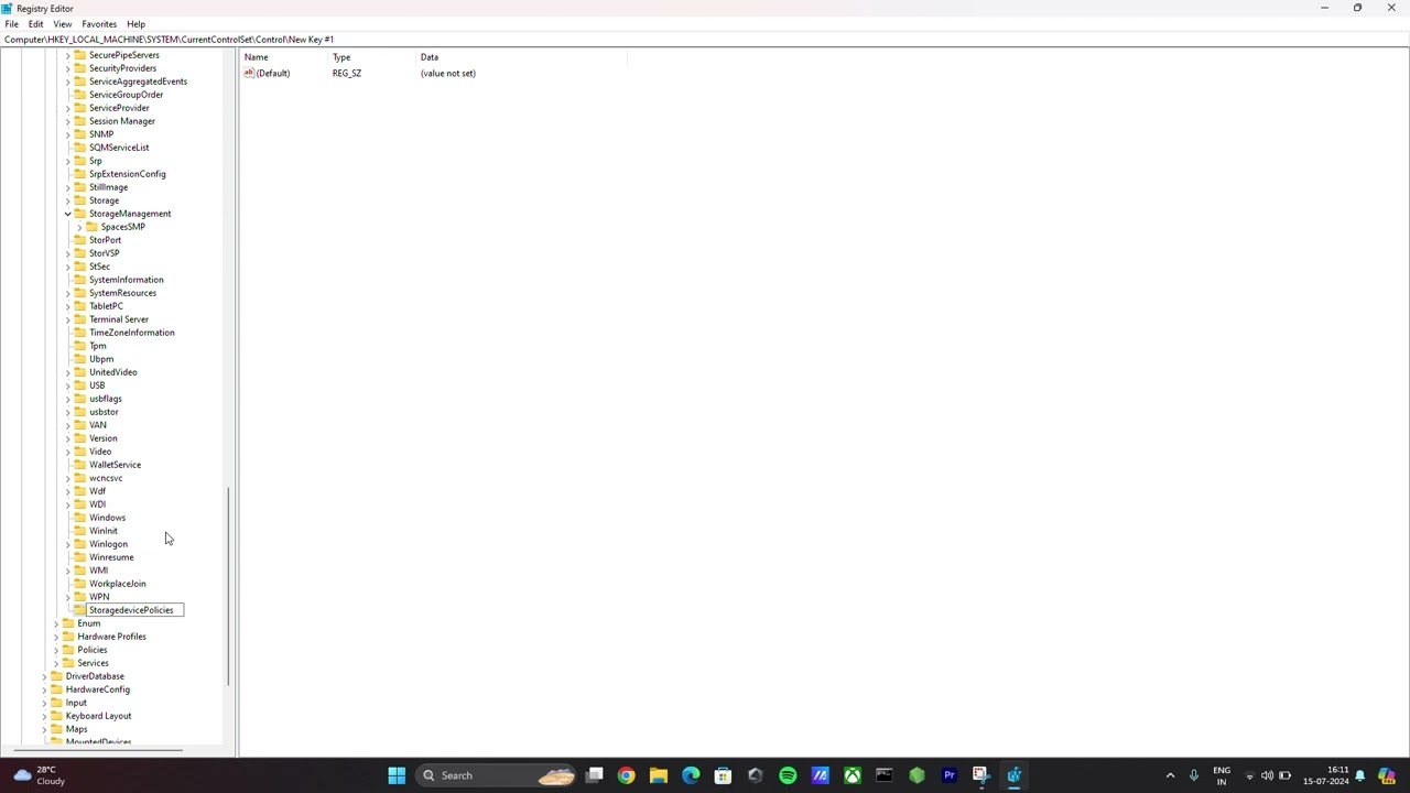 Cyber Forensic  Practical No. 02 : USB Write Protected