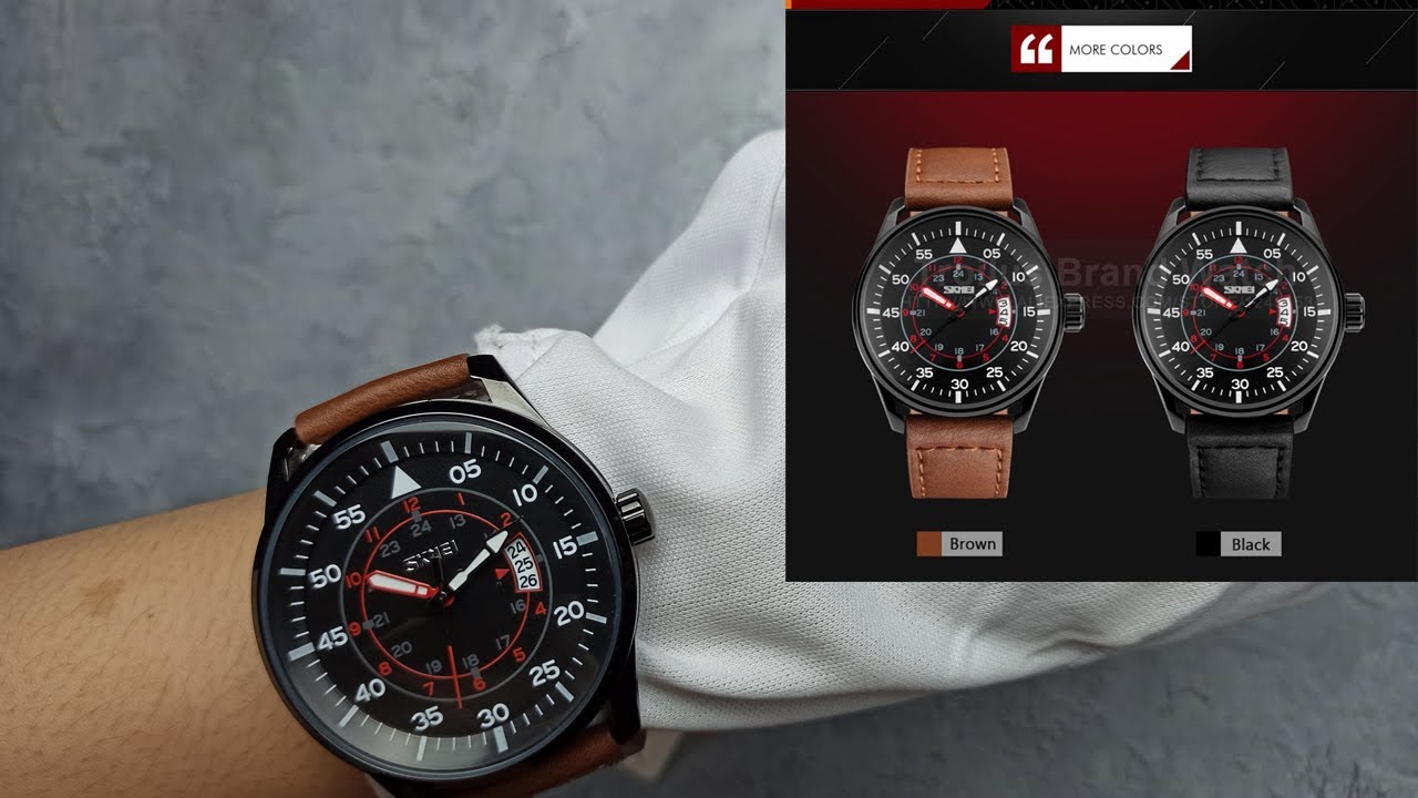 SKMEI 9113 - Review & Setting Jam Tangan Pria Analog Fashion (Waktushop Indonesia)