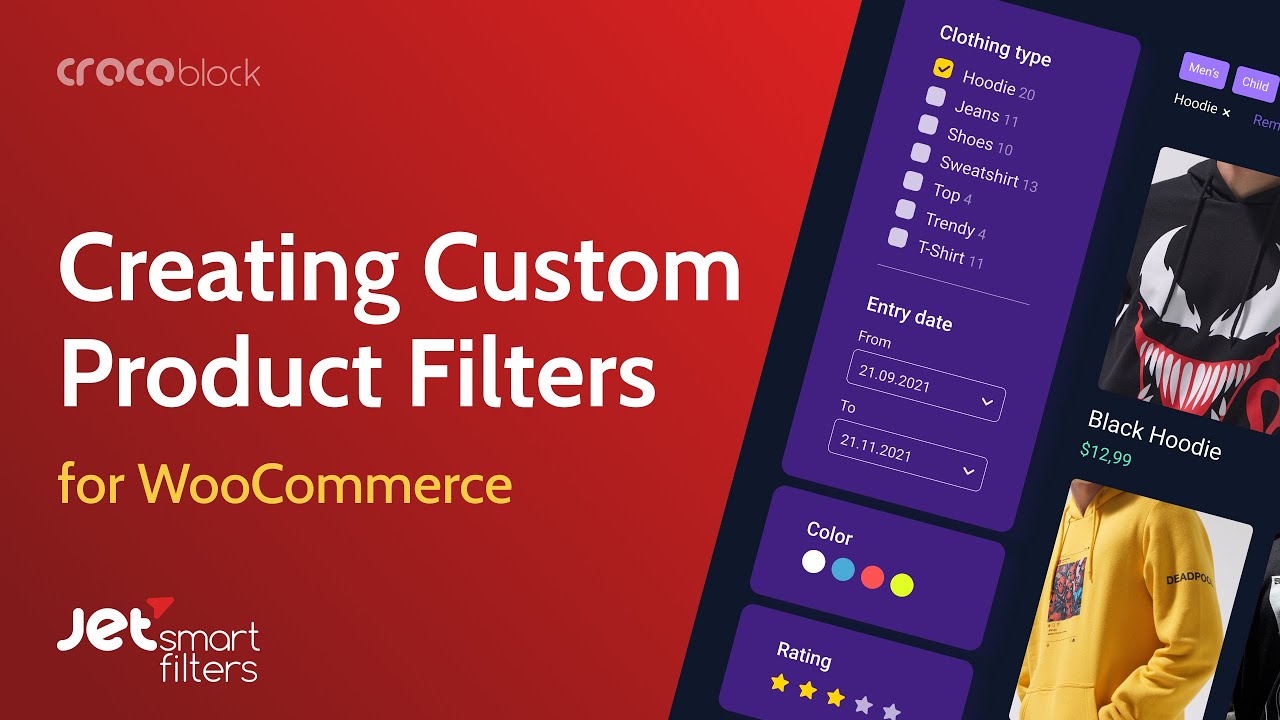 Custom Product Filters for WooCommerce & Elementor | JetSmartFilters plugin
