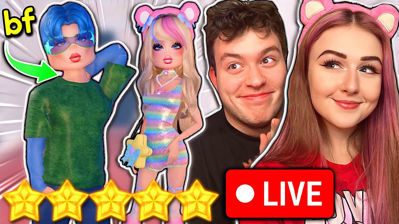PLAYING The NEW UPDATE With MY BOYFRIEND & Viewers In DRESS TO IMPRESS! | ROBLOX Live