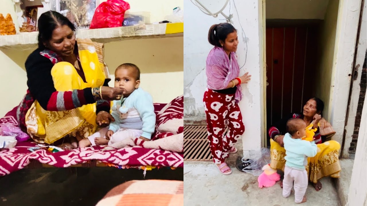 Sasu Maa Ghar A Gayin 😌 || Charlie Hui Bimar🥺
