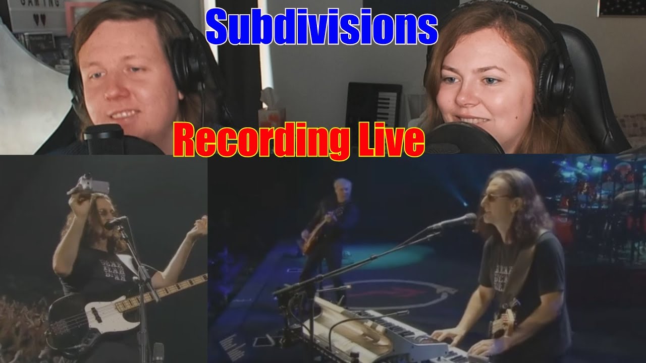 Couple First Reaction To - Rush: Subdivisions [Live]