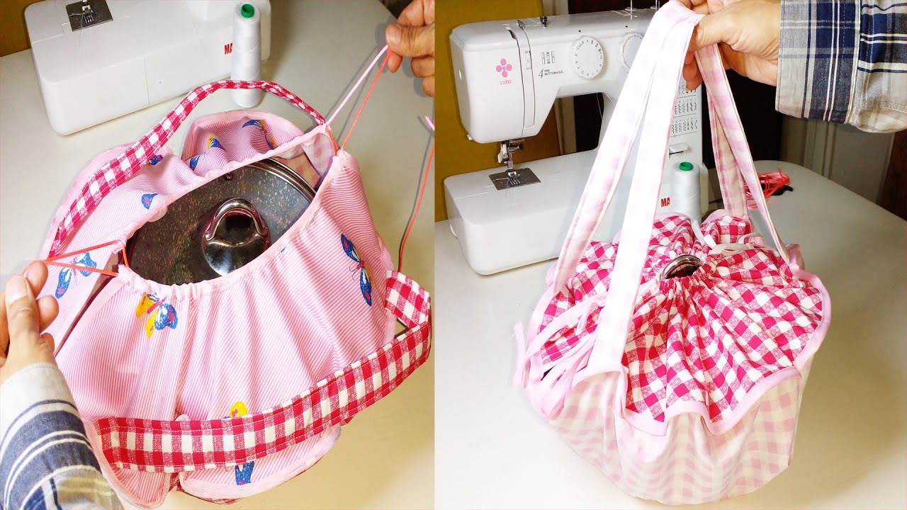 DIY | Make A Food Carrier for Beginners | Easy Sewing