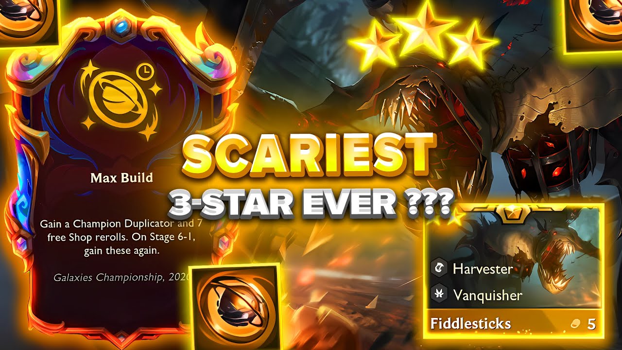 I Hit 3-STAR FIDDLESTICKS&hellip; The SCARIEST Unit in the New Set!!! | TFT Set 16