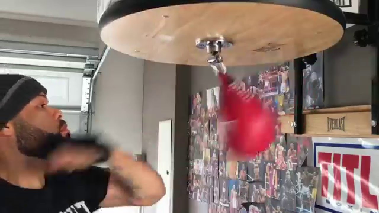 Speed bag workout!!