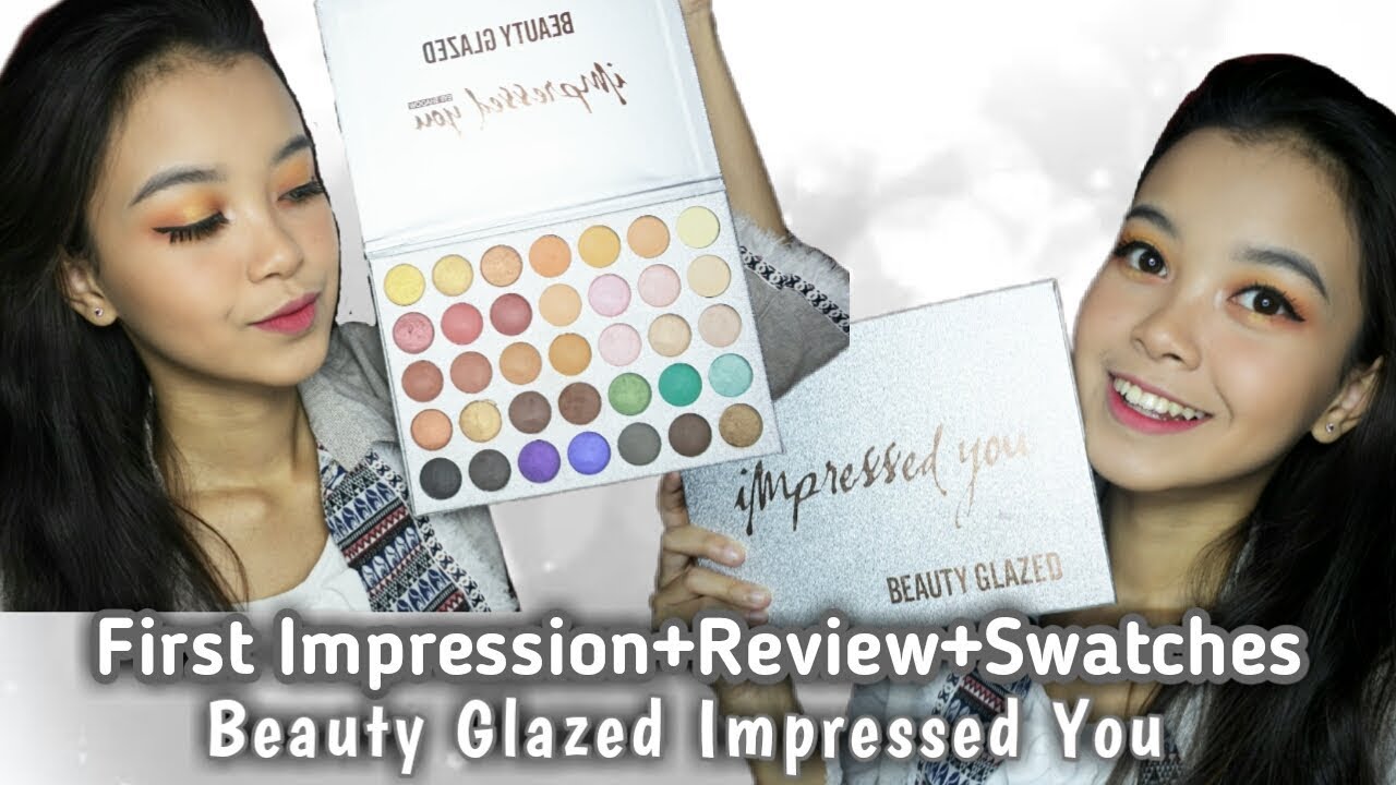 MURAH MERIAH ! First Impression+Review+Tutorial+Swatches Beauty Glazed Impressed You | Primadita R