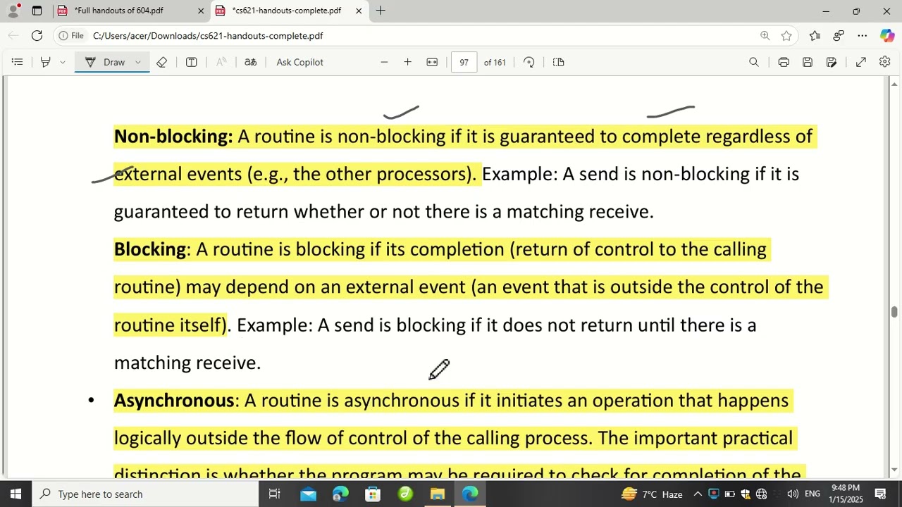 cs621 week 10 from updated handout v important regarding to final term