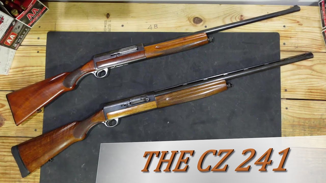The CZ241 - a Wood-Paneled, Three-Shot, Long Recoil Shotgun