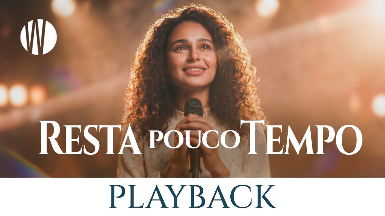 RESTA POUCO TEMPO [ Playback com letra ] Louvor cover versão By Wellik