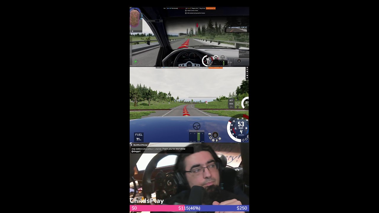 #shorts | !Charity | River Highway 1 - Carp with a Tater | #Beamng #G923