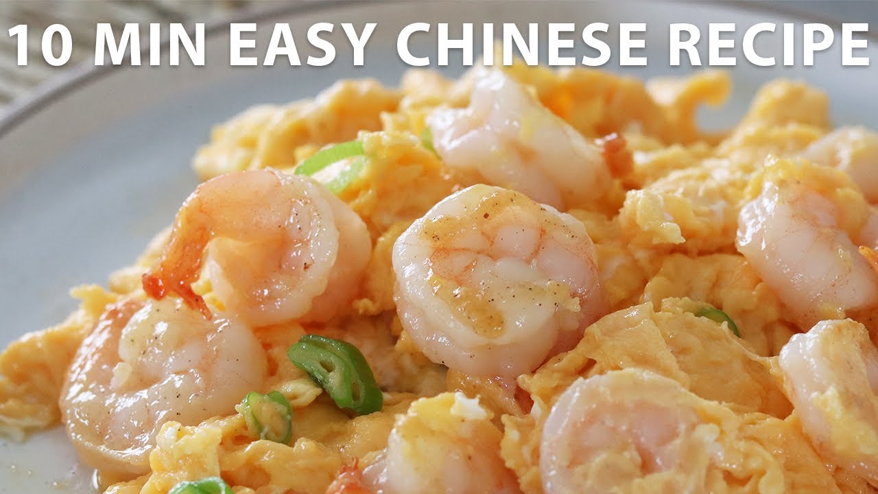 Shrimp and Egg Stir Fry | 10 minutes | Keto friendly