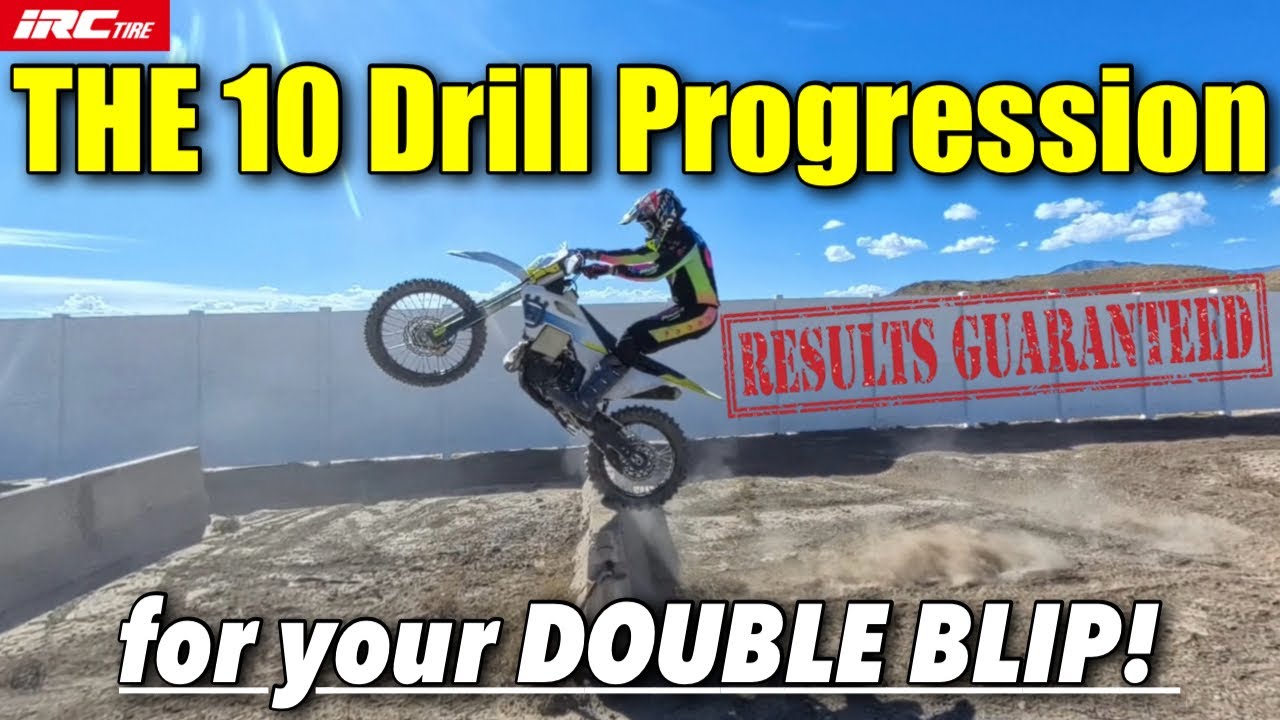 THE 10 Drill Progression for your DOUBLE BLIP! Guaranteed Results!
