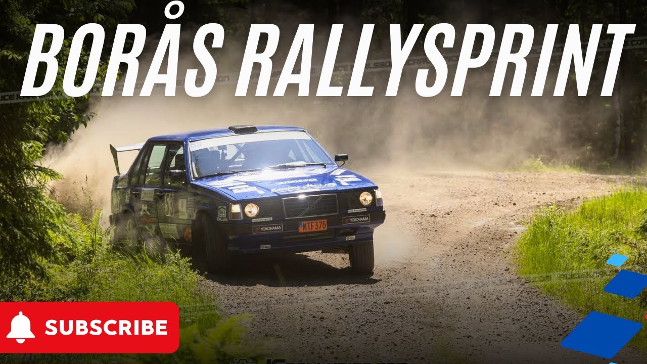 BORÅS RALLYSPRINT 2025 | FLUPPESRALLYTEAM 🔥