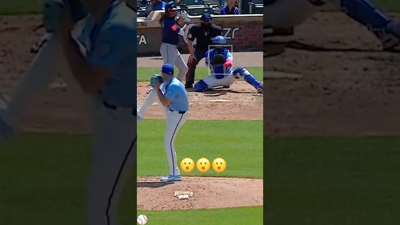 ⚾️ ⚡️fastest reaction in baseball #mlb #baseball #pitcher #fast #throwback