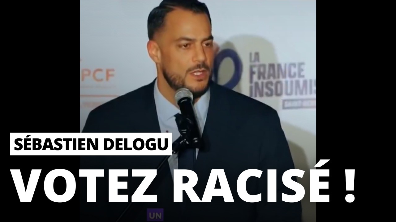 Sebastien Delogu tiens des propos RACISTES en plein meeting !