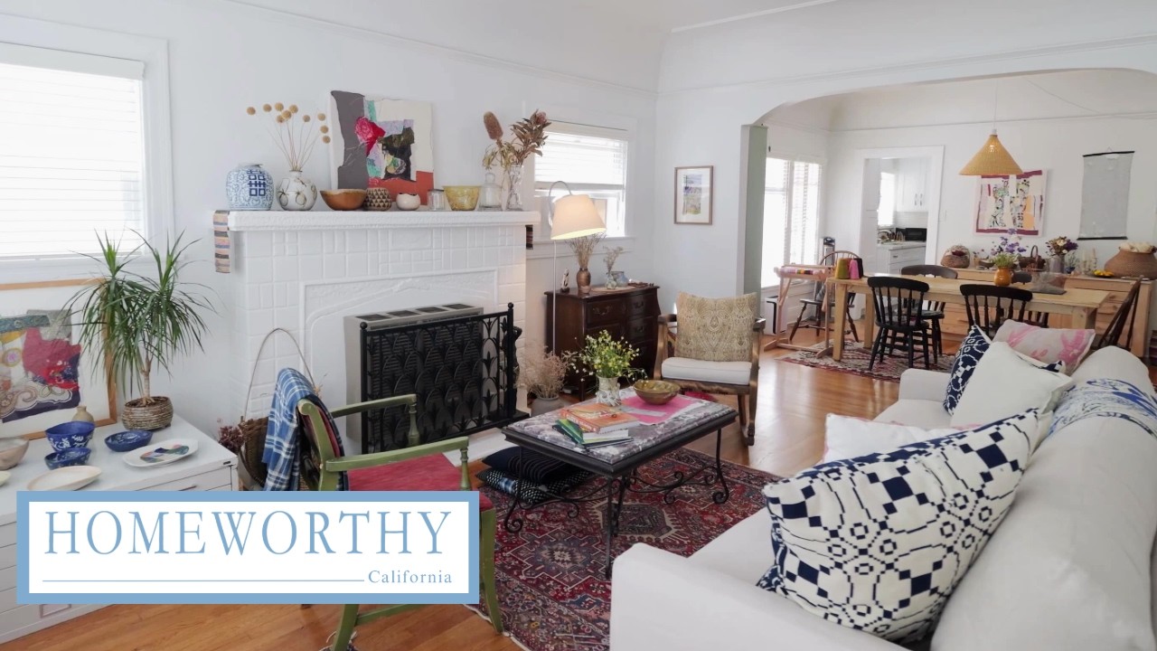 LOS ANGELES HOUR TOUR | An Artist's Bright & Colorful California Home