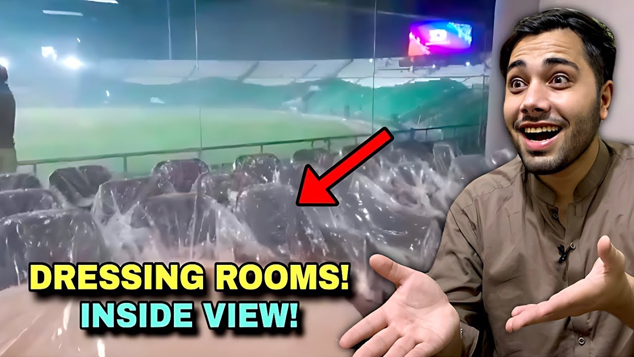 ANOTHER BREAKING! 🛑 Dressing Rooms Inside Exclusive! | Gaddafi Stadium Heavy Smog Attack