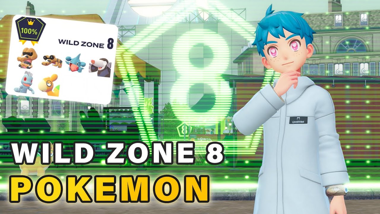 Jak znaleźć wszystkie Pokemony w Dzikiej Strefie 8 ► Pokemon Legends ZA