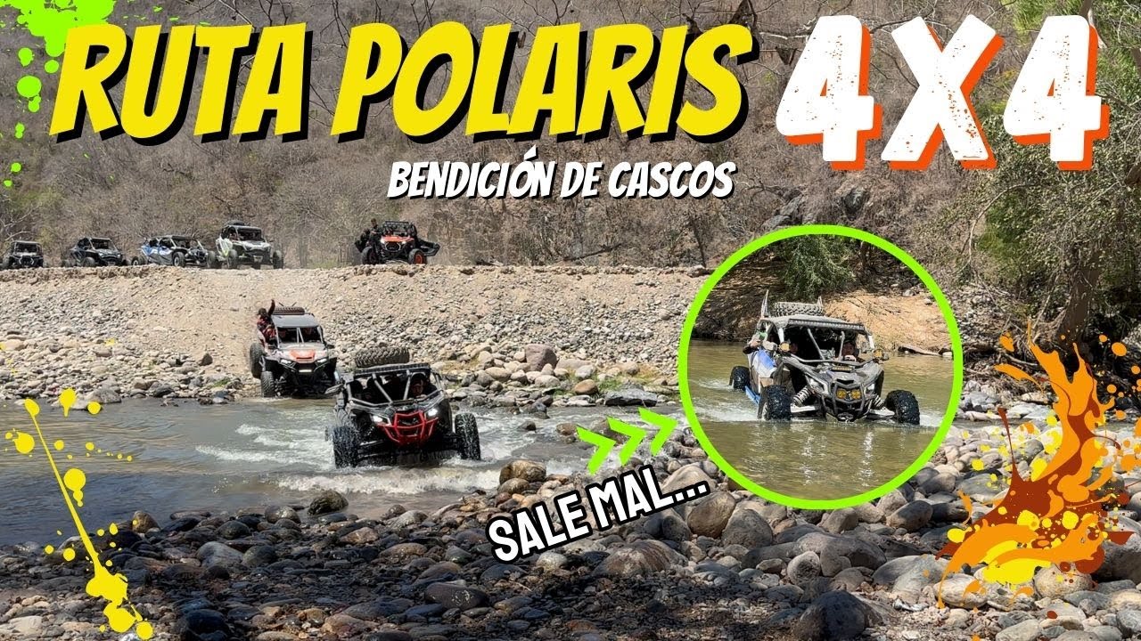 RUTA EXTREMA 4X4 🔥 La bendición de cascos 2025 🏍️ Puerto Vallarta