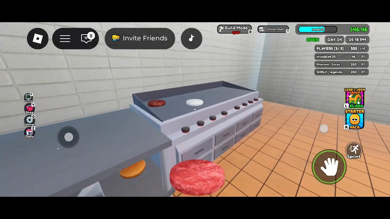 ROBLOX Fast🍷Food Simulator 🍔 | Full Gameplay