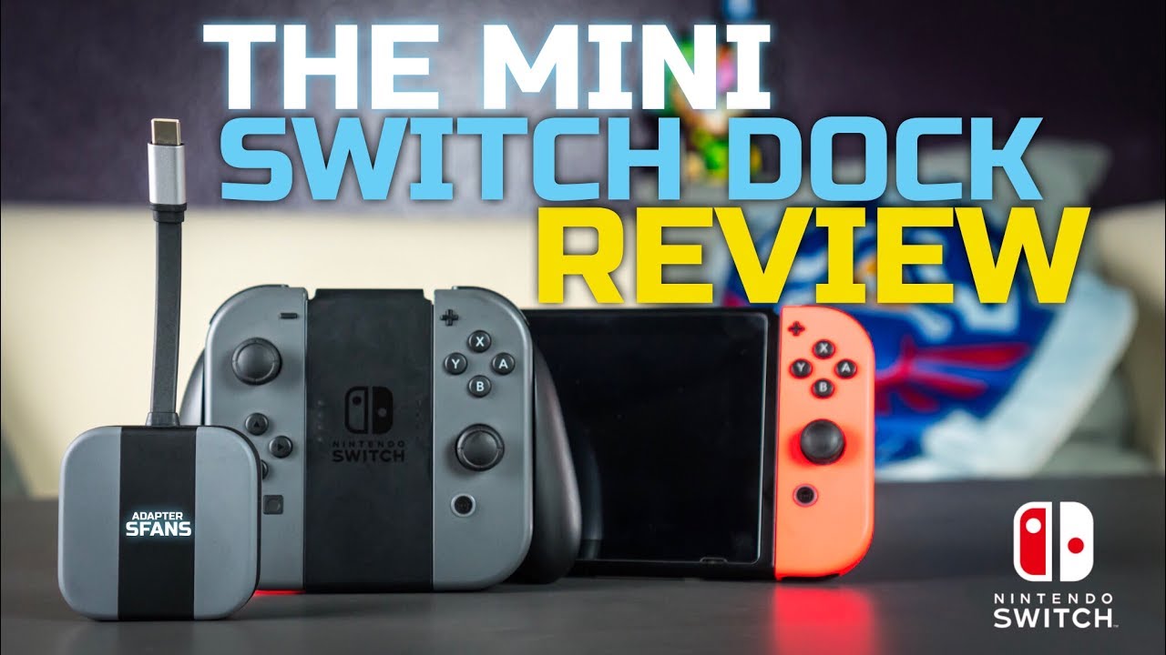 The Mini Switch Dock | SFANS Portable Nintendo Switch Dock Unboxing & Review