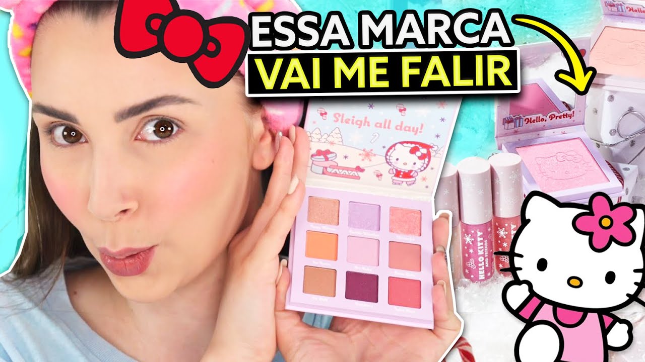 A HELLO KITTY INVADIU MEU TUTORIAL