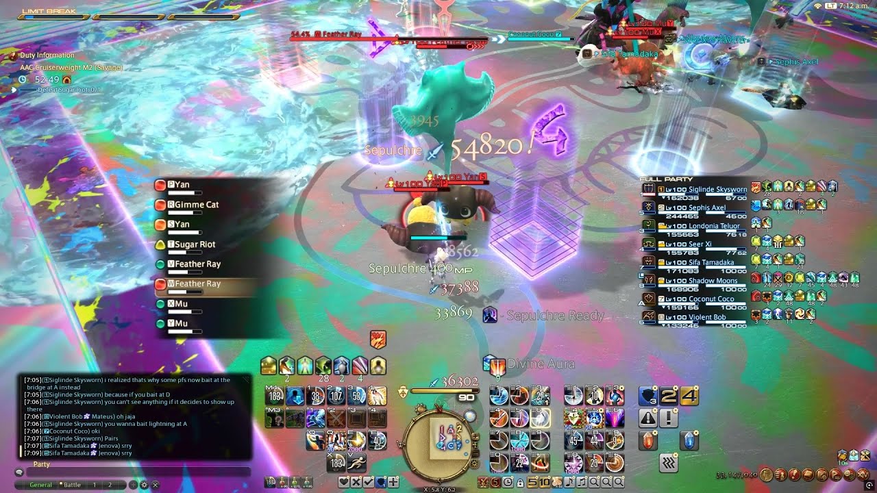 FFXIV M6S Adds OT POV (Toxic Friends Strat)