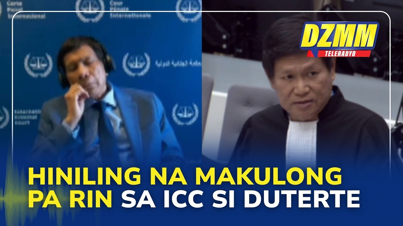 Victims' counsel argues to keep Duterte at ICC detention | DZMM Teleradyo (27 February 2026)