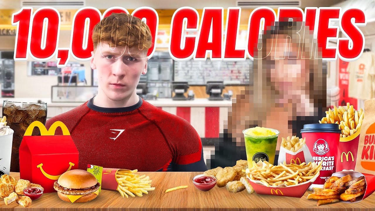 10,000 Calorie Challenge Ft. Girlfriend